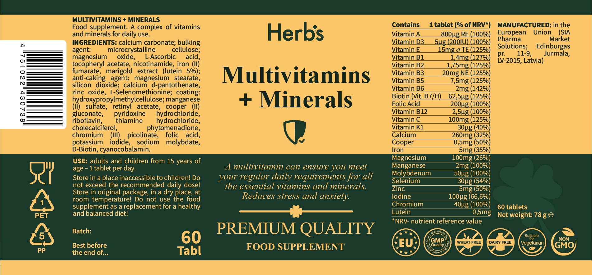 multivitamin multivitamin